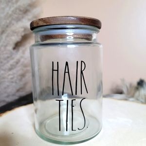 🤎BOGO🤎 "Hair Ties" Rae Dunn Jar